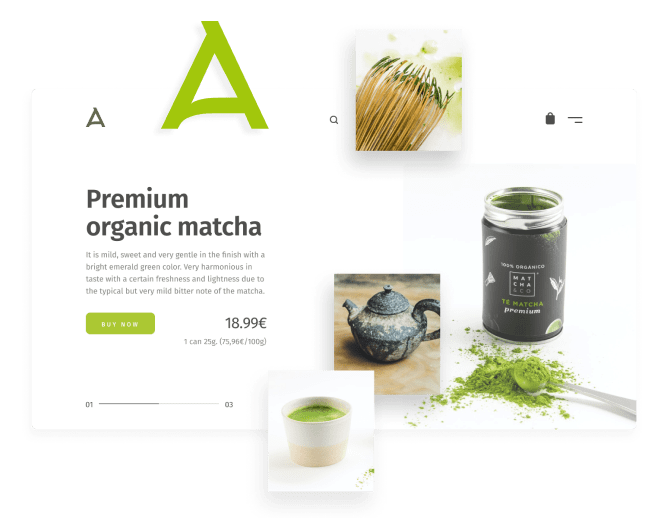 Development services for Angelinos Coffee & Tea Online Store