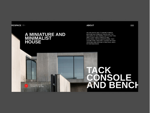 minimalistic websites