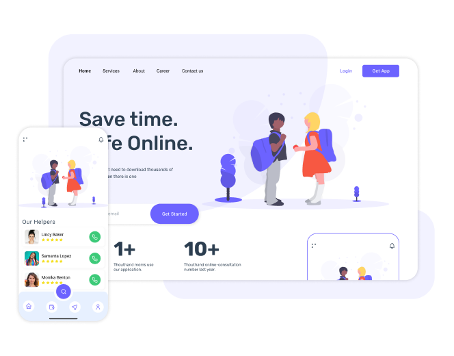 App Development for an On-Demand Child Care Service