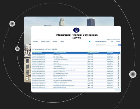 QA services for Financial Services Commission Mauritius