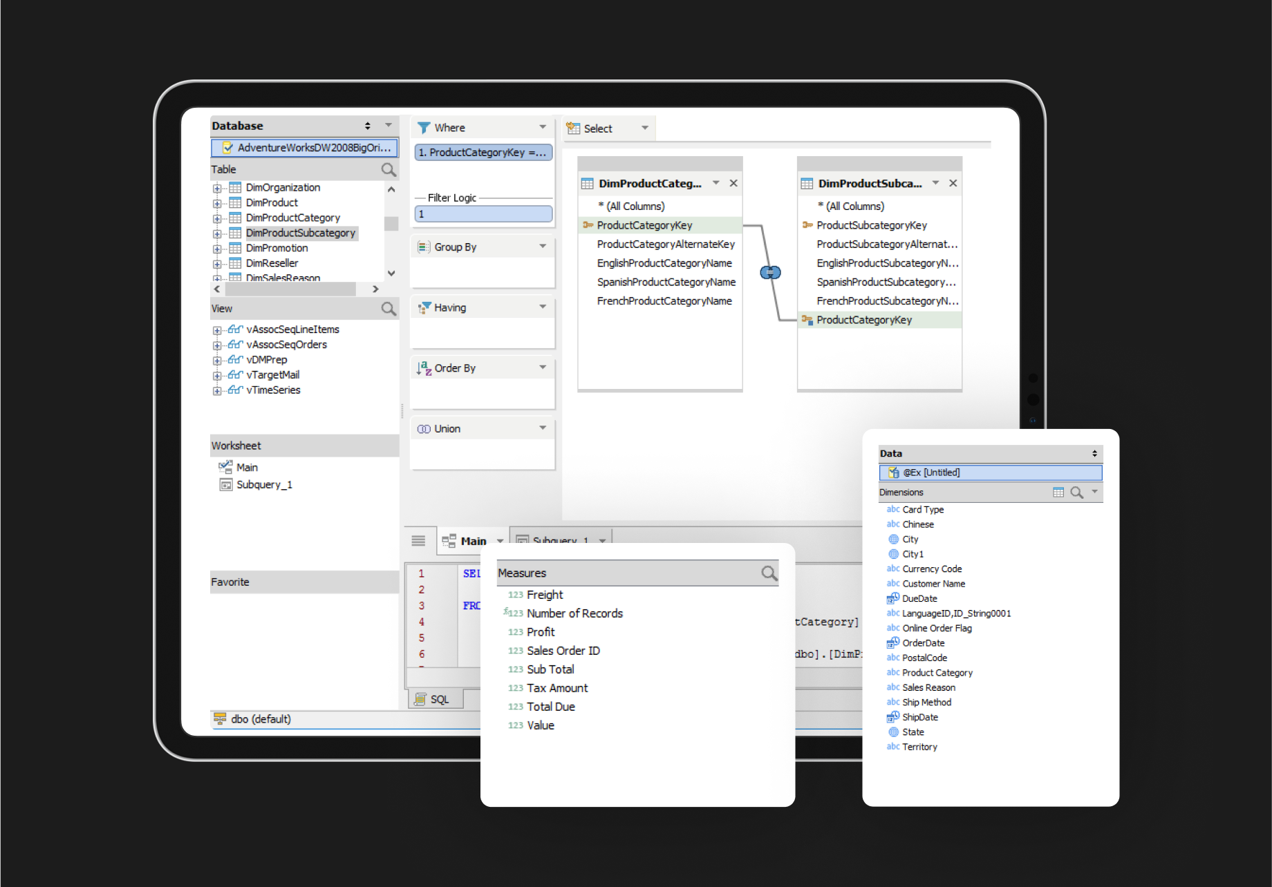 Manual and Automated Testing for a Database Management Solution
